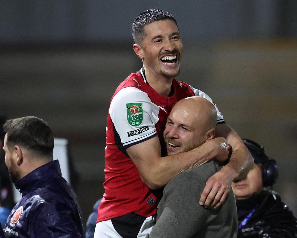 ‘That was what you live for’: Fleetwood revel in ‘unbelievably special’ Arsenal win